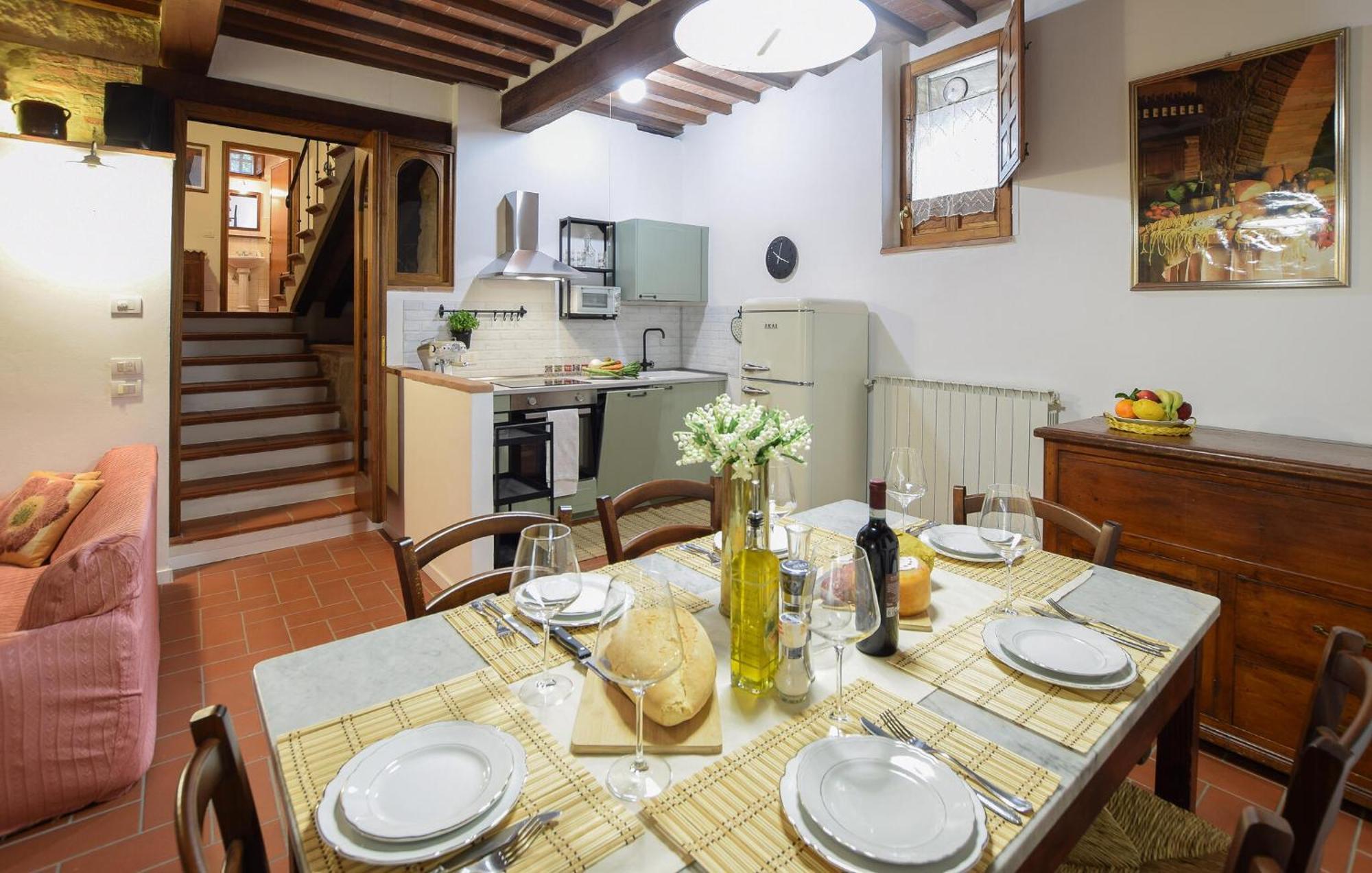 Cozy Apartment In Monticchiello With Wi-Fi Екстериор снимка